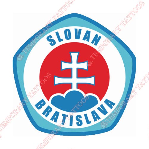 Slovan Bratislava Customize Temporary Tattoos Stickers NO.8482
